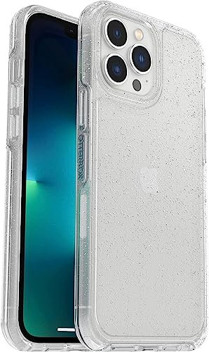 OtterBox iPhone 13 Pro Max & iPhone 12 Pro Max (Only) - Symmetry Clear Series Case - STARDUST - ultra-sleek - wireless charging compatible - raised edges protect camera & screen - Non-Retail Packaging