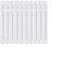 Zoegneer 10 guías de cajón de plástico para cajones o armarios extraíbles, rieles de repuesto para cocina, dormitorio (, 180 mm)