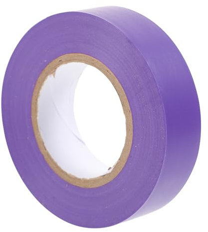 BUGUUYO Cinta Aislante Eléctrica Autoadhesiva De Pvc Tape Eléctrico Resistente Altas Para Protección De Cables y Aislamiento Color