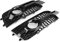 FENVY Auto Frontstoßstange Nebelscheinwerfer Kühlergrill für Audi A1 8X s-line 2010-2014 8X0807682B 8X0807681B,Auto Nebel Licht Rahmen Mesh Grille Zubehör,C-1 Pair