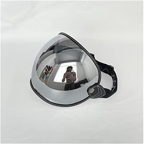 Motorrad Helm Objektiv, Kompatibel Mit SHO-Ei EX-Zero Motorrad-Helme BE-LL Moto 3 Windschutzscheiben Motorrad-Helm-Visier-Objektiv, Kompatibel Mit SIM-Pson M50 Bandit Helm (Color : E)
