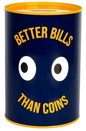 FISURA - Tirelire Originale pour Adultes avec Le Message Grande Tirelire à casser. (XXL Yeux, Better Bills)