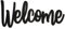 CREATCABIN Panneau Mural en Bois de Bienvenue avec Lettre D'Art en Bois Découpé au Laser pour Décoration de Porte de Maison,Cadeau de Pendaison de Crémaillère,Anniversaire,Thanksgiving,Noir 30x13cm