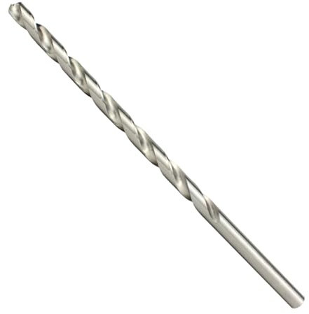 Weischer® - HSS-G Spiralbohrer extra lang Ø 10,5 mm - 340 mm Gesamtlänge | Stahlbohrer Metallbohrer Eisenbohrer | geschliffener Bohrer für Metall, Stahl, Aluminium, Eisen | stabil & bruchfest