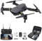 OpenRC – Drohne mit HD Kamera E58, schwarzer Bildschirm auf Fernbedienung – Koffer und Akku – Drone X Pro FPV WiFi Live-Foto-Video – faltbar für Kinder und Erwachsene – Anfänger-Quadrocopter