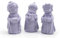 Molde 3 Reyes Magos de Silicona | Melchor, Gaspar y Baltasar | Ideal para Velas y Jabones | Detalle Realista | Resistente y Flexible | 3 Cavidades | Manualidades Navideñas