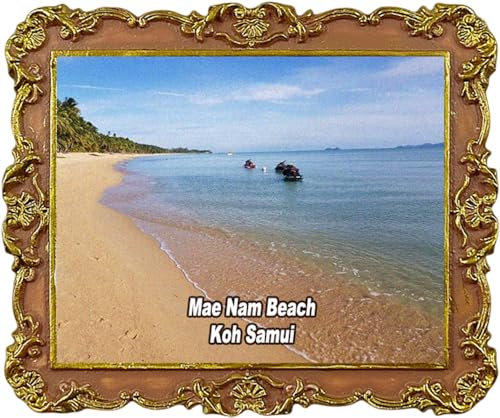 Mae NAM Beach KOH Samui Thailand Touristen-Souvenir Kühlschrankmagnet Kühlschrank-Dekoration Magnete
