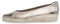 GABOR Petunia Wedge Heel Soft Leather Wedge Ballet Pumps 66.042 (Mutaro Gold, UK Footwear Size System, Adult, Women, Numeric, Medium, 4)