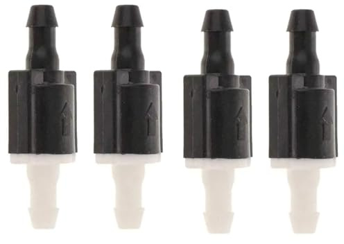 HAFRILY 4Pcs Windscreen Washer Valve Windshield Wiper Washer Non Return Valve 8532126020 Compatible with Toyota Lexus Highlander Spray Pipe Check Valve