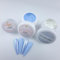Farbgel für Gelnägel Pastell Blau 5ml, Sugar Blue, Heller Farbton mit cremiger Konsistenz für kreative Sommerdesigns, Aushärtung unter LED & UV, Deutsche Marke, Lynis-Nailshop.de