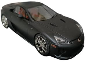 Miniatur Motorfahrzeug-Modelle 1/43 Für Toyota Lexus LFA RHD Mattschwarzes Supersportwagenmodell Druckguss-Metallautomodelle Miniaturautomodelle Fertigmodell