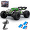 X-Verse 1:16 Ferngesteuertes Auto, 50KM/H Kohlebürste Motor RC Hohe Geschwindigkeit Offroad Drift Rennauto, 2.4Ghz 4WD All Terrain Offroad Auto Rennauto, 3 Batterien (Grün)