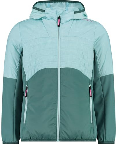 CMP Kinder Hybrid Hoodie Jacke, opale, 176