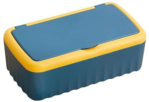 ULTECHNOVO Feuchttuchbox Groß Rechteckiger Tücherspender Mit Deckel Versiegelter Feuchttuchbehälter Für Babytücher Badezimmer Wickeltisch Wohnzimmer Schlafzimmer Und Büro
