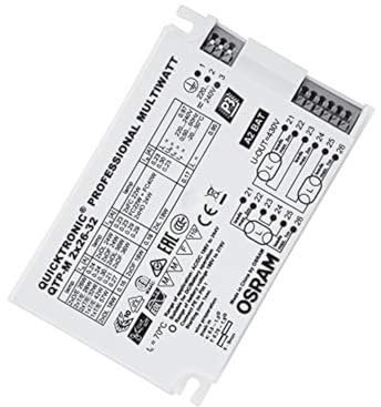 OSRAM elektronisches Vorschaltgerät (EVG), QUICKTRONIC MULTIWATT, EVG LL/KLL non-DIM, QTP-M 2X26-32/220-240 S