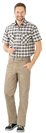 Planam 0152098 BW 290 Bundhose, Khaki, Größe 98
