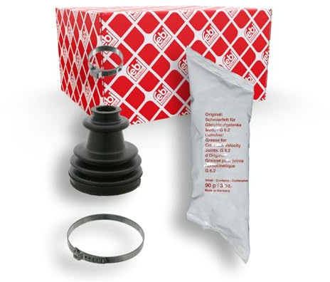febi bilstein 17375 Achsmanschettensatz, 1 Stück | Kompatibel mit: CITROËN AX, PEUGEOT 106 I, 205 I Cabriolet, 205 II, 309 I, 309 II