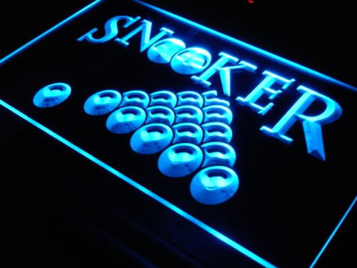 ADVPRO s083-b Snooker Pool Room Bar Beer Neon Light Sign Barlicht Neonlicht Lichtwerbung