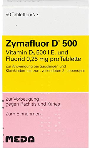 Zymafluor D 500 Tabletten, 90 St