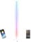 Ibiza - MAGIC-COLOR-STICK-1.5WH - RGB LED TUBE auf Stativ mit 17 Modi: 5 Multicolor-Effekte, 5 Sound-Modi, 7 feste Farben, für Spiele, Musik und Filme - Weiß