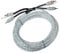 Hifonics HF5-RCA Audio Cinchkabel 5m (transparent silber)