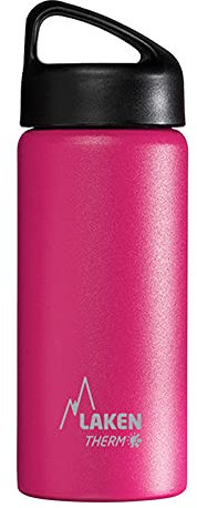 Laken Sheet - Adult Classic Thermo 0.35L BPA Free Reusable Recyclable (Wide Opening) Sheet Bottle 0.35L, Unisex – Adults, Classic (Wide Opening) Thermal Sheet Bottle 0.35 L, TA3FS, Pink, 0.35