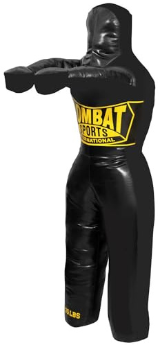 Combat Sports Legged Grappling Dummy – 35 to 140 lb Nylon Training Partner for MMA, Jiu-Jitsu, Wrestling, Takedowns, Throws, Submissions & Striking (Original, 35 lbs)