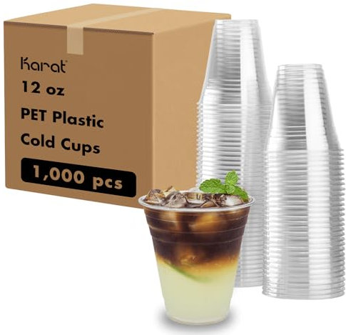Karat Taza transparente para mascotas, 12 onzas