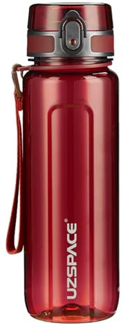 UZSPACE UZ-T-25oz-Red Gourde Unisex, Rouge, 750ml