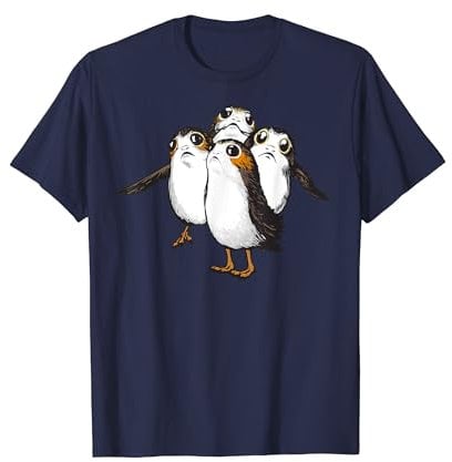 Star Wars The Last Jedi Porg Group Portrait T-Shirt