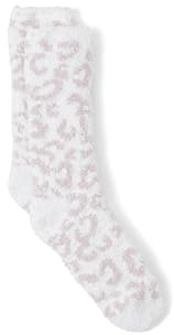 Barefoot Dreams® CozyChic® Women's Barefoot In the Wild Socks, Cream-Stone, One Size