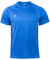 STARK SOUL Sportshirt Fitness T-Shirt Reflect, Kurzarm Funktionsshirt, Atmungsaktiv Schnelltrocknendes Trainingsshirt - Blau - XXL