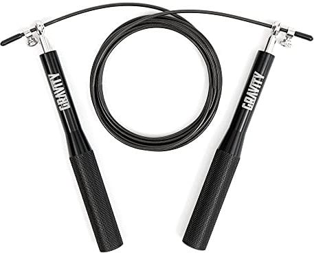 Gravity Fitness Speed Skipping Rope – Adjustable Jump Rope for Fitness, Fat Burning, Boxing, Home & Gym Workout – Tangle Free, Non-Slip Handle, Lightweight Jump Rope for Men & Women