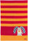 SIGIKID 39501 Strickdecke Ringel Dingel Mädchen und Jungen Baby-Decke empfohlen ab Geburt rot/orange