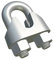 M10 Wire Rope Cable Clip Clamp Grip - U Bolt Saddle Zinc Plated Alloy Steel Fastener for Rigging and TensioningRopes Wires 10mm Certified Standard DIN741 (18 Pieces)