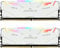 Timetec Pinnacle Konduit RGB 64GB KIT (2x32GB) DDR4 3200MHz PC4-25600 CL16-18-18-38 XMP2.0 Overclocking 1.35V Kompatibel für AMD und Intel Desktop Gaming PC Speichermodul RAM – Weiß