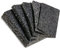 My Plast Gummigranulat Terrassenpads [100x50x10 mm - 50 Stück] Gummi Bautenschutzmatte für Deck, Veranda, Terrasse, Patio - rutschfest, wasserdicht, wetterfest, Abstandshalter für Holzböden