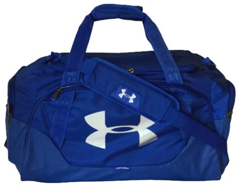 Under Armour Adult Undeniable Duffle 3.0 Gym Bag , Royal Blue (401)/Silver , Medium