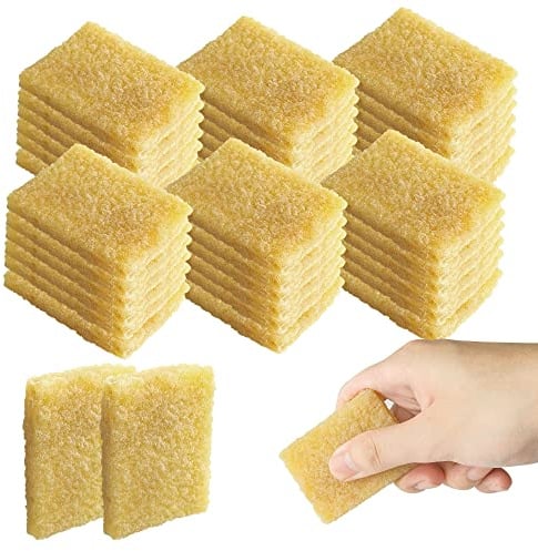 Radiergummi, 7 x 5 cm, Kleberückstände, Radiergummi, Reinigungsradierer für Künstler, zum Entfernen von Klebstoff und Rückständen von Papier, Kunststoff, 32 Stück
