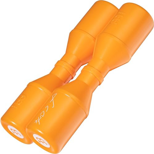 Meinl Percussion Shaker Luis Conte - Medium Live - Doppio Shaker Artist Series - 17 cm di lunghezza - Plastica, Creamsicle (SH4CS)