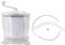 TOPINCN Nordic Grey Portable Hand Lave Linge Manuel, Manuelle Waschmaschine Kurbel Waschmaschine Manuelle Waschmaschine Wäscheschleuder Home Apartments Dorms Camping Supplies