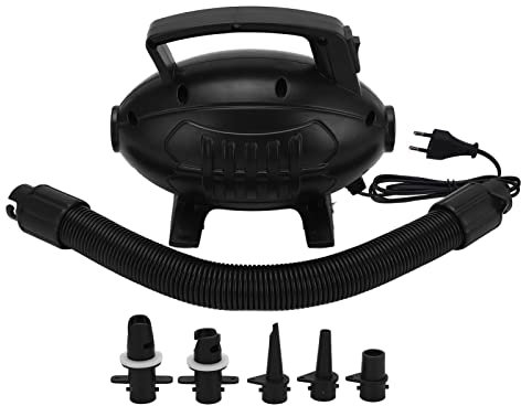 Elektrische Luftpumpe 600W Tragbar Mit 5 Düsen Für Luftmatratzen Aufblasbare Sofas Boote Pool Camping