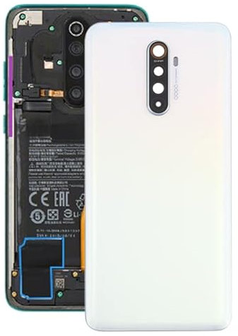 Accesorios de reemplazo de teléfonos celulares para para OPPO Realme X2 Pro Opcident Back Back Cover con Cubierta de Lente de cámara Pieza de Recambio