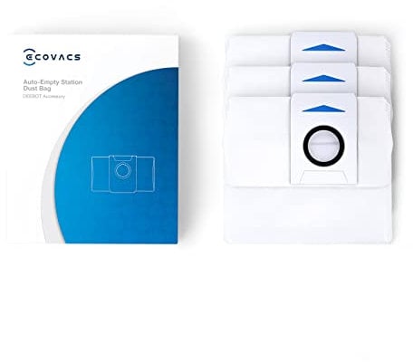 ECOVACS New Disposable Dust Bag for DEEBOT T20 Omni, X1 Omni and T10 Omni Robot Vacuum and Mop Cleaner