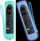 Silikonhülle für 2023 Fire TV Stick 4K Max (2. Generation)/Omni Serie/Insignia/Toshiba/Fire TV 2-Serie/4-Serie, Alexa Sprachfernbedienung, Silikonhülle mit Umhängeband (Minze + leuchtendes Blau)