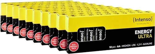 Intenso Energy Ultra AA Mignon LR6 Alkaline Batterien 100er Pack