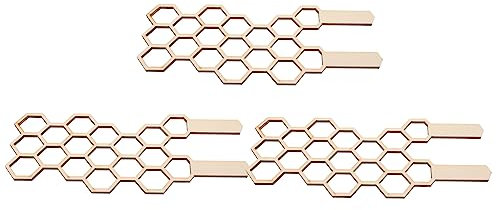 FUNOMOCYA 3stücke Spalier Für Pflanzen Rankgitter Gartendeko Holz Unterstützung Für Topfpflanzen Garten Rankhilfe