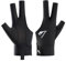 Generisch Billard Handschuh, Snooker Handschuhe, Billiard Pool Cue Gloves, Verstellbare Poolhandschuhe (Schwarz)