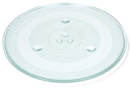 RYELDOM - Plat à micro-ondes résistant à la chaleur 31,5 avec 3 saillies