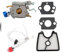 Kit de línea de combustible for carburador for soplador de hojas de mano Husqvarna 125B, 125BVX y 125BX, motosierra, carburador y accesorios for herramientas de jardín.